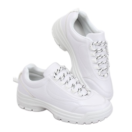 Scarpe sportive bianche 6256 bianche bianca