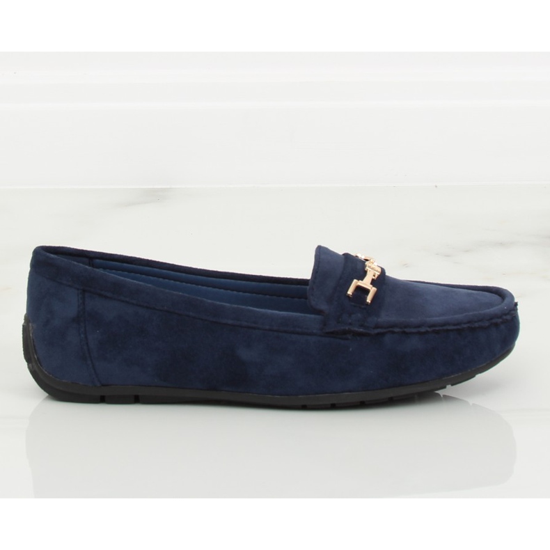 Mocassini da donna blu navy R819 Navy II-GAT