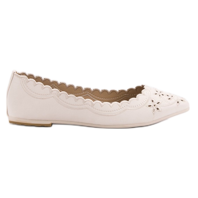 Vices Ballerina In Spitz VIZI marrone