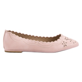 Vices Ballerina In Spitz VIZI rosa