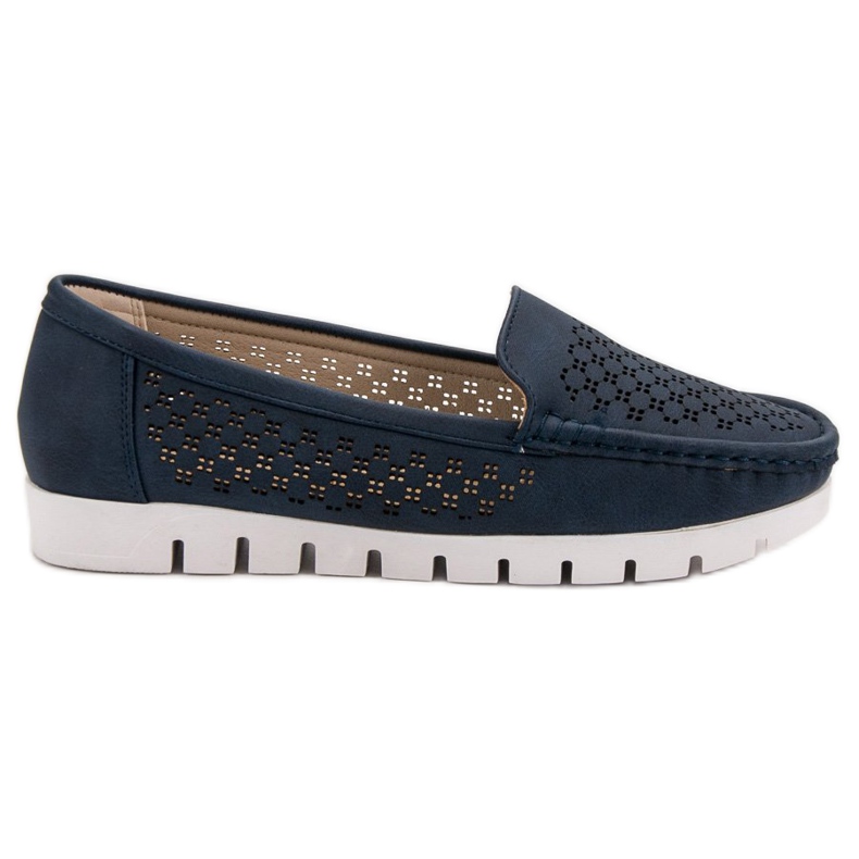 Vinceza Mocassini blu navy