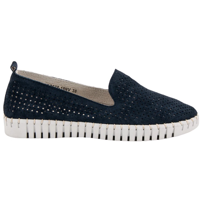 Filippo Signori di pelle della marina blu blu navy
