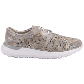 Filippo Scarpe sportive in pelle marrone