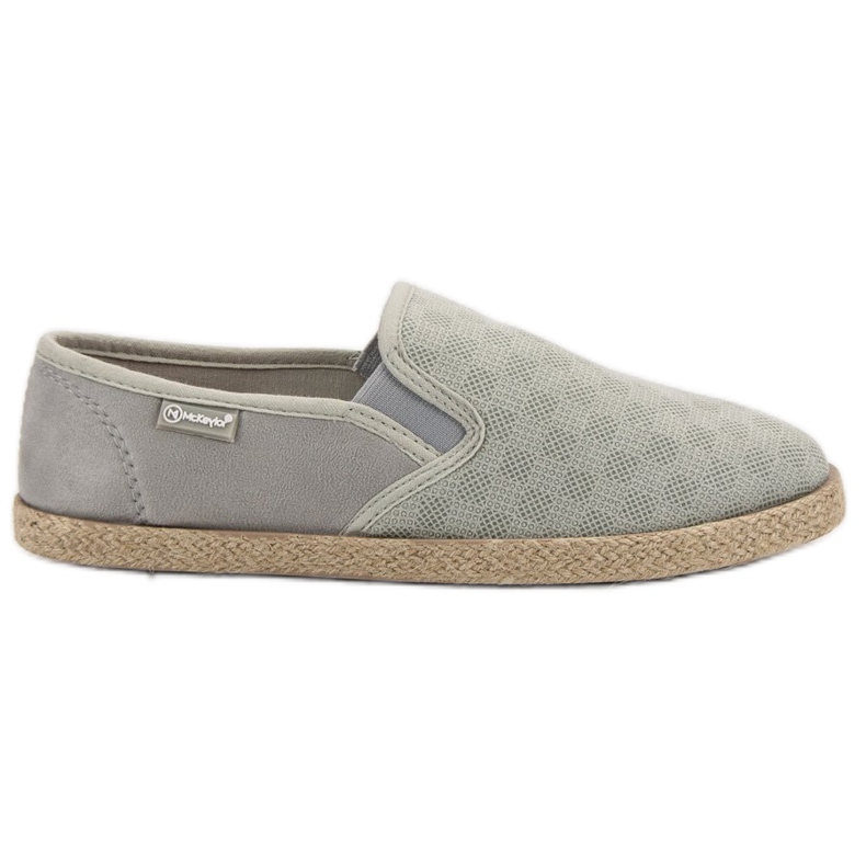 MCKEYLOR Slipons grigi grigio