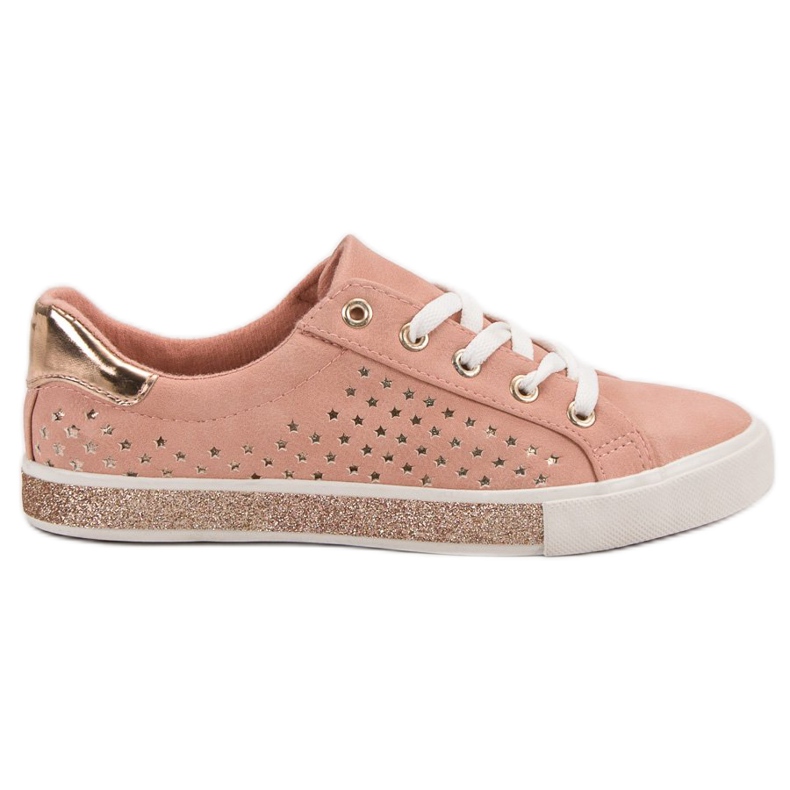 Kylie Sneakers Rosa Con Stelle