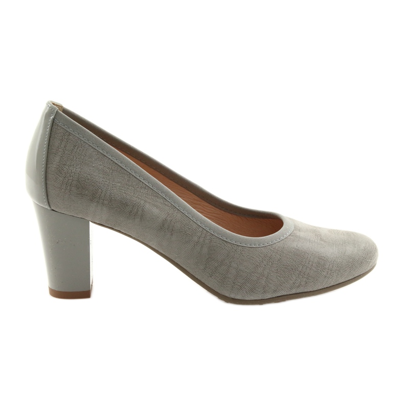Arka Ark pompa donna in pelle Sua flessibile 5137 grigio