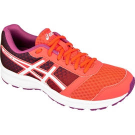 Scarpe da corsa Asics Patriot 8 W T669N-2001 arancia rosa