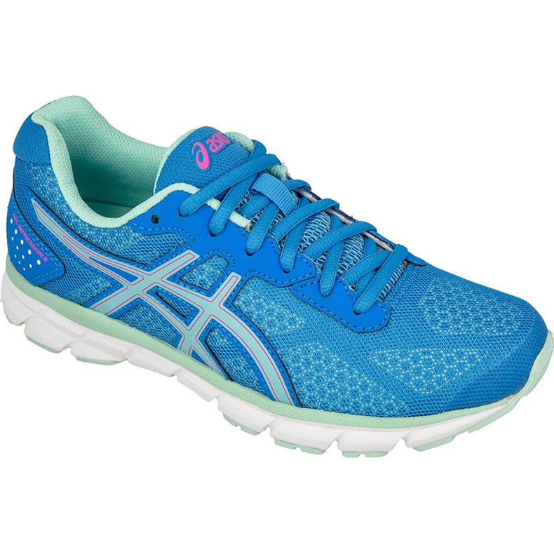 Scarpe da corsa Asics Gel-Impression 9 W T6F6N-4367 blu verde