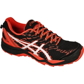Scarpe da corsa Asics Gel-FujiTrabuco 5 M T6J0N-9023 nero arancia