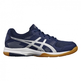 Scarpe da pallavolo Asics Gel Rocket 8 M B706Y-4993 blu navy blu navy