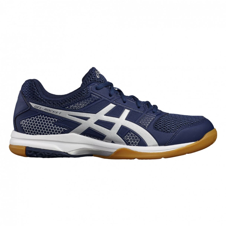 Scarpe da pallavolo Asics Gel Rocket 8 M B706Y-4993 blu navy blu navy