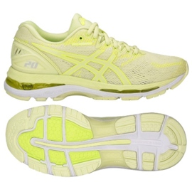 Scarpe da corsa Asics Gel Nimbus 20 W T850N-8585 giallo