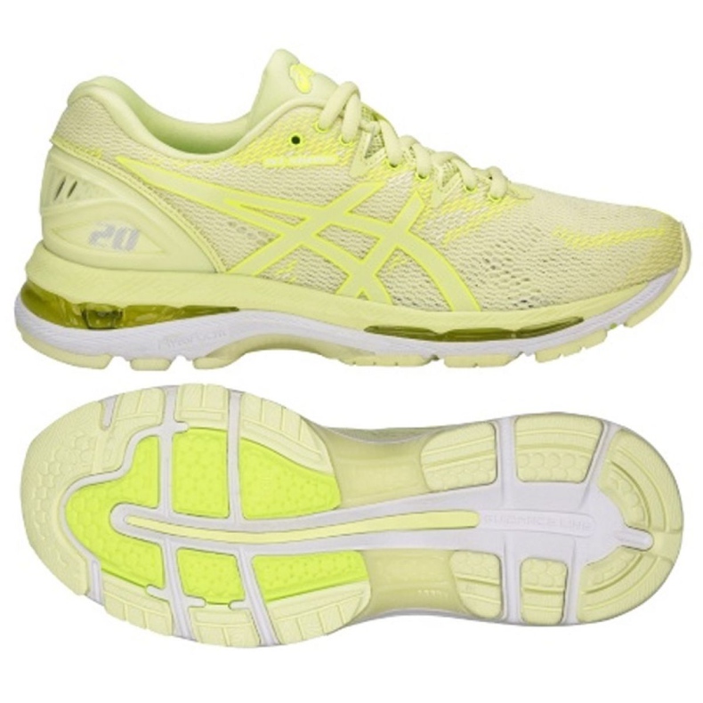 Scarpe da corsa Asics Gel Nimbus 20 W T850N-8585 giallo