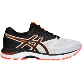 Scarpe da corsa Asics Gel Pulse 10 M 1011A007-020 bianca nero arancia