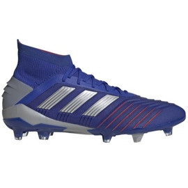 Scarpe da calcio Adidas Predator 19.1 Fg M BB9079 multicolore blu