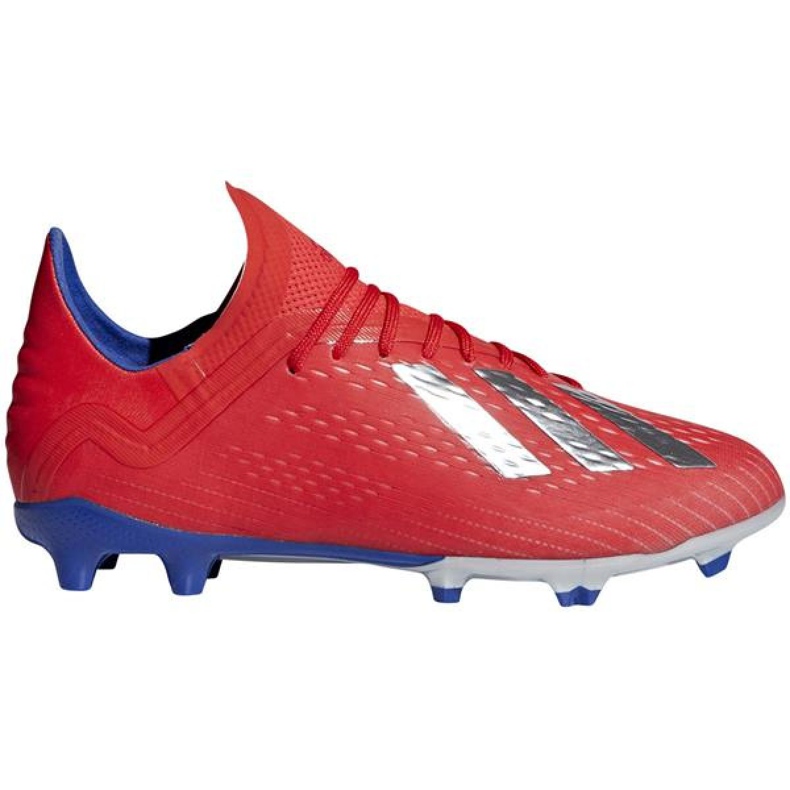 Scarpe da calcio Adidas X 18.1 Fg Jr BB9353 rosso rosso