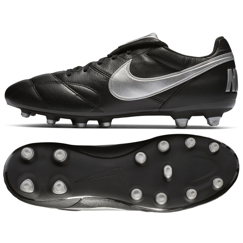 Nike The Premier Ii Fg M 917803-011 scarpe da calcio nero nero