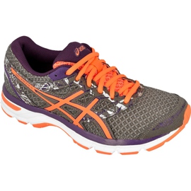 Scarpe da corsa Asics Gel-Excite 4 W T6E8N-9606 viola arancia grigio