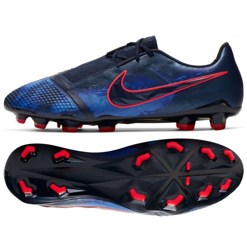 Nike Phantom Venom Elite Fg M AO7540-440 scarpe da calcio blu navy blu navy