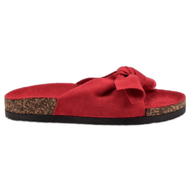 VINCEZA Ciabatte Con Fiocco rosso