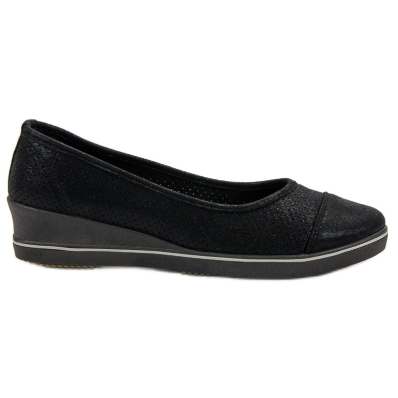 VINCEZA ballerine sportive nero