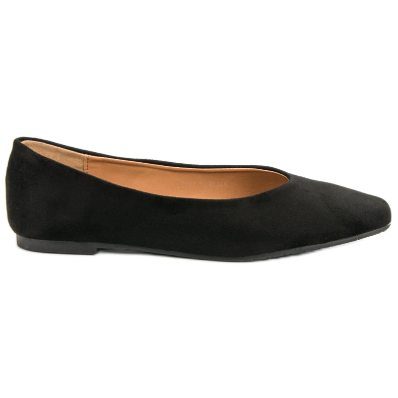 Seastar Ballerine in camoscio nero