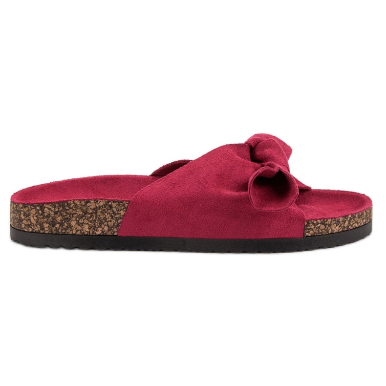 VINCEZA Ciabatte Con Fiocco rosa