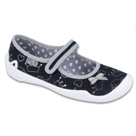 Scarpe per bambini Befado 114Y348 nero grigio