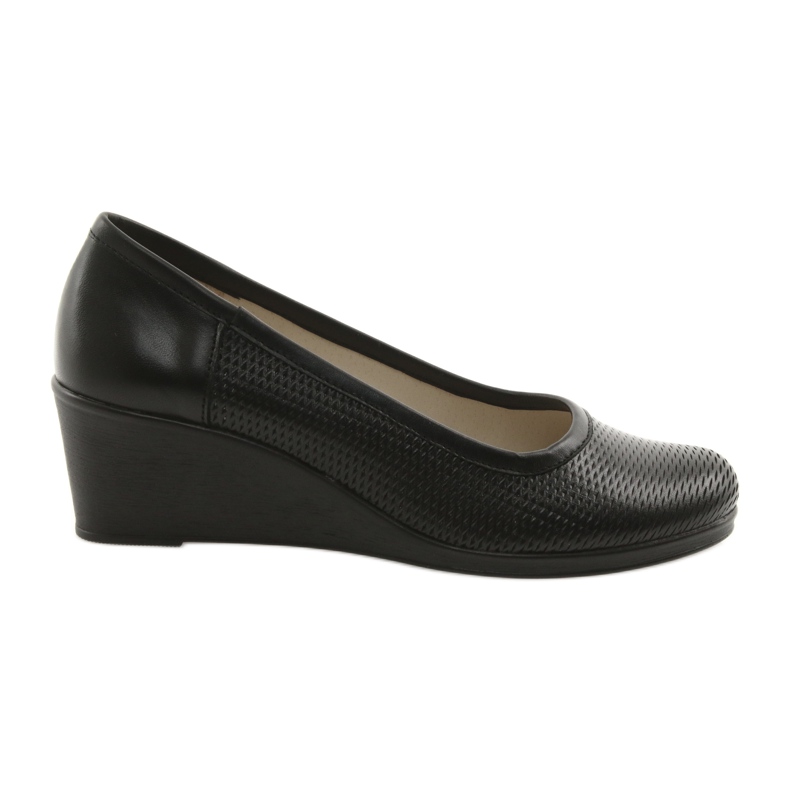 Scarpe da donna con zeppa Gregors 763 nere nero