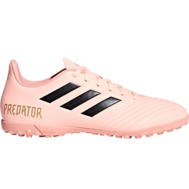Scarpe da calcio Adidas Predator Tango 18.4 Tf M DB2142 multicolore rosa