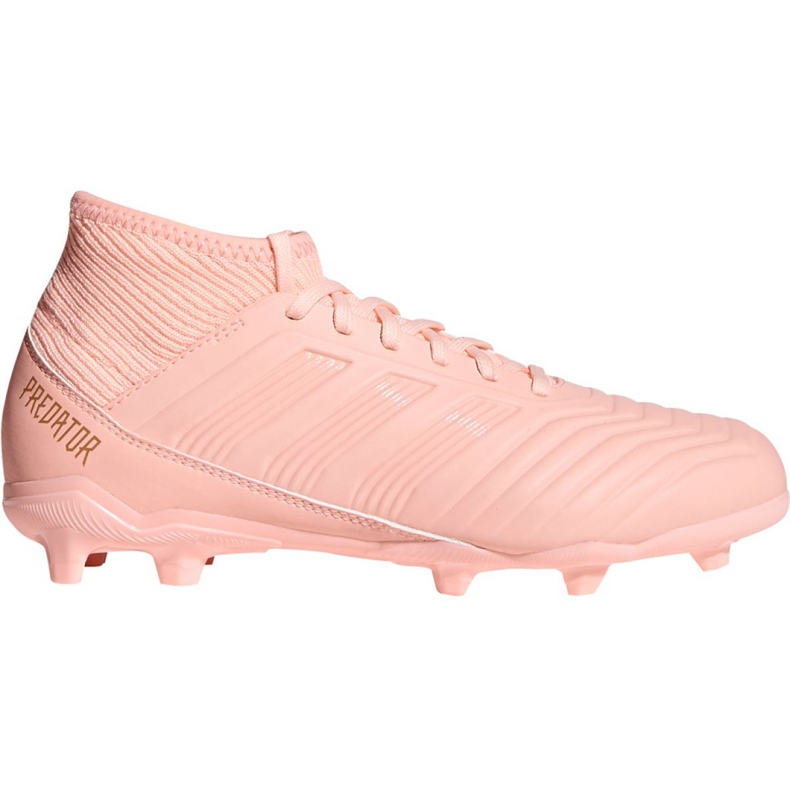 Scarpe da calcio Adidas Predator 18.3 Fg Jr DB2317 rosa rosa