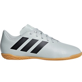 Scarpe indoor adidas Nemeziz Tango 18.4 In Jr DB2383 multicolore bianco