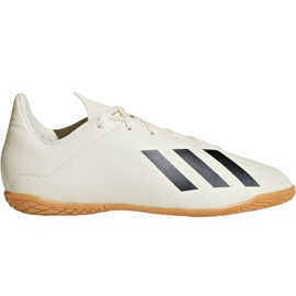 Scarpe indoor adidas X Tango 18.4 In Jr DB2432 multicolore bianco