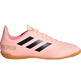 Scarpe indoor adidas Predator Tango 18.4 In Jr DB2337 multicolore rosa