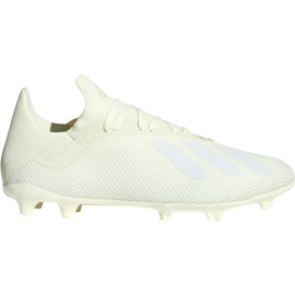 Scarpe da calcio Adidas X 18.3 Fg M DB2184 multicolore bianco