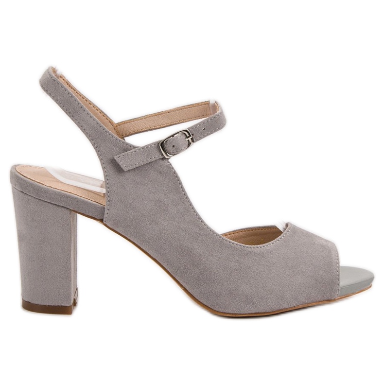 VINCEZA pompe asimmetriche grigio