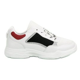 Scarpe sportive comode bianco multicolore