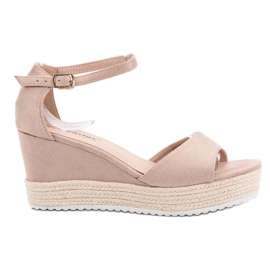 Seastar Sandali con zeppa beige