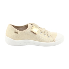 Scarpe per bambini Befado 251X071 d'oro
