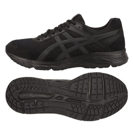 Scarpe da corsa Asics Gel Contend 5 M 1011A256-002 nero