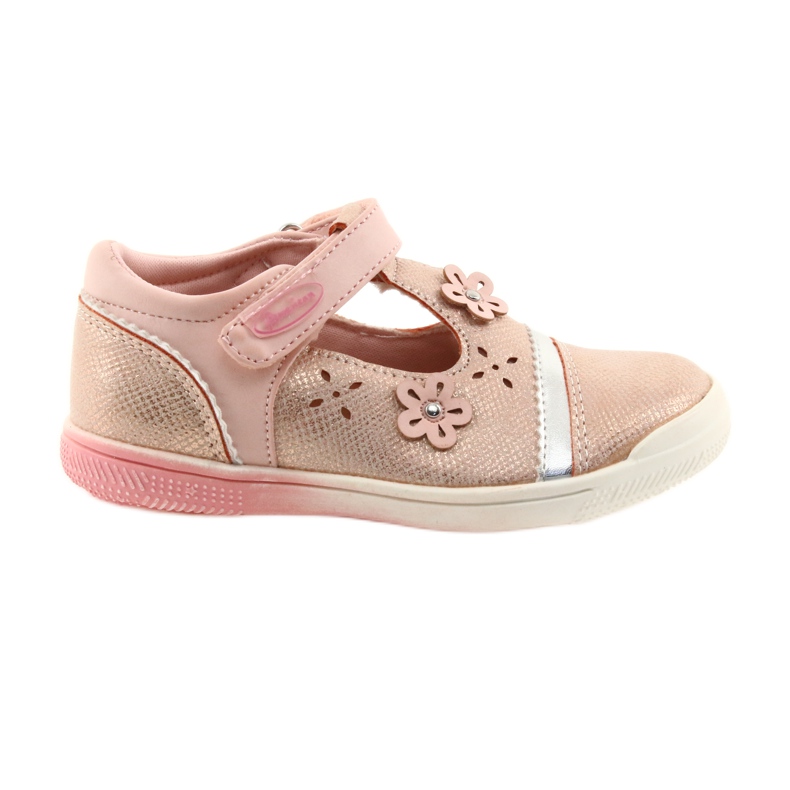 Ballerine damigella American Club GC20 grigio giallo rosa