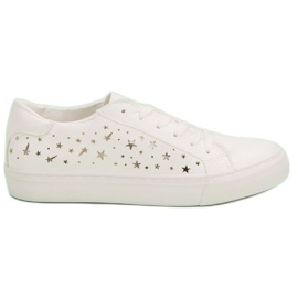 J. Star Sneakers Basse Con Stelle bianca