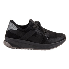 Ideal Shoes Scarpe sportive slip-on nero