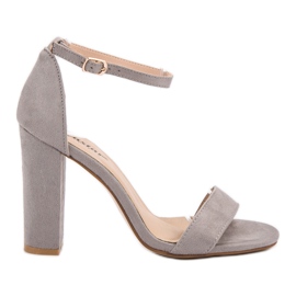 Seastar Sandali sexy su un bar grigio