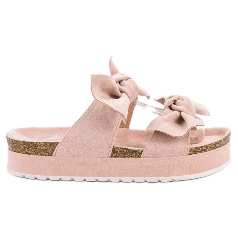 Seastar Pantofole Con Fiocchi rosa