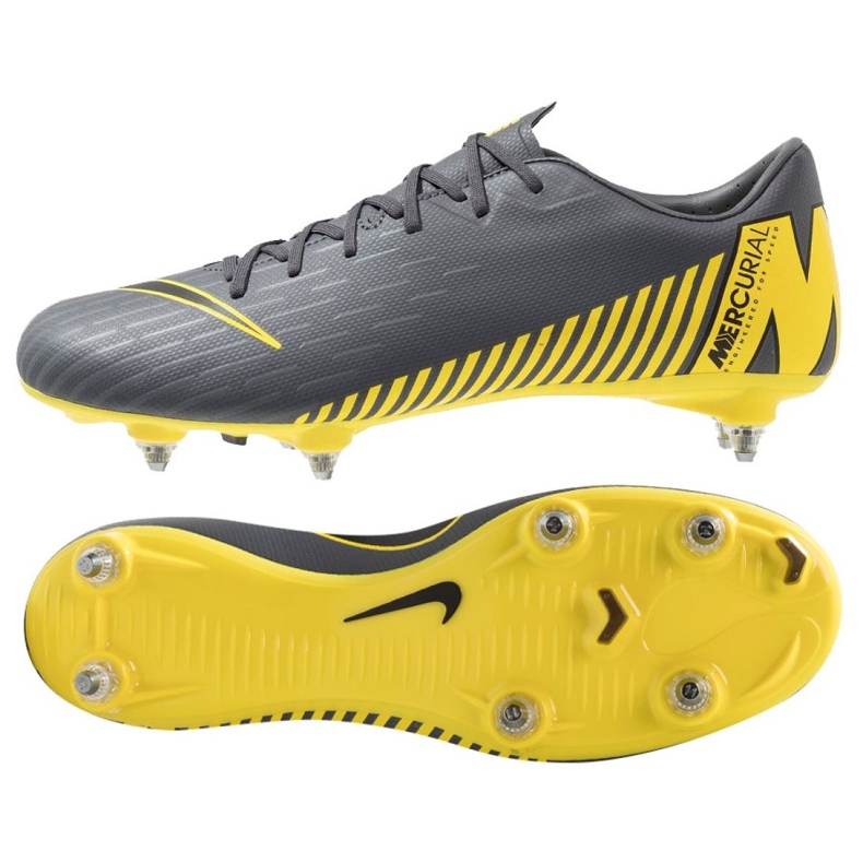 Nike Mercurial Vapor 12 Academy Sg Pro M AH7376-070 scarpe da calcio multicolore nero