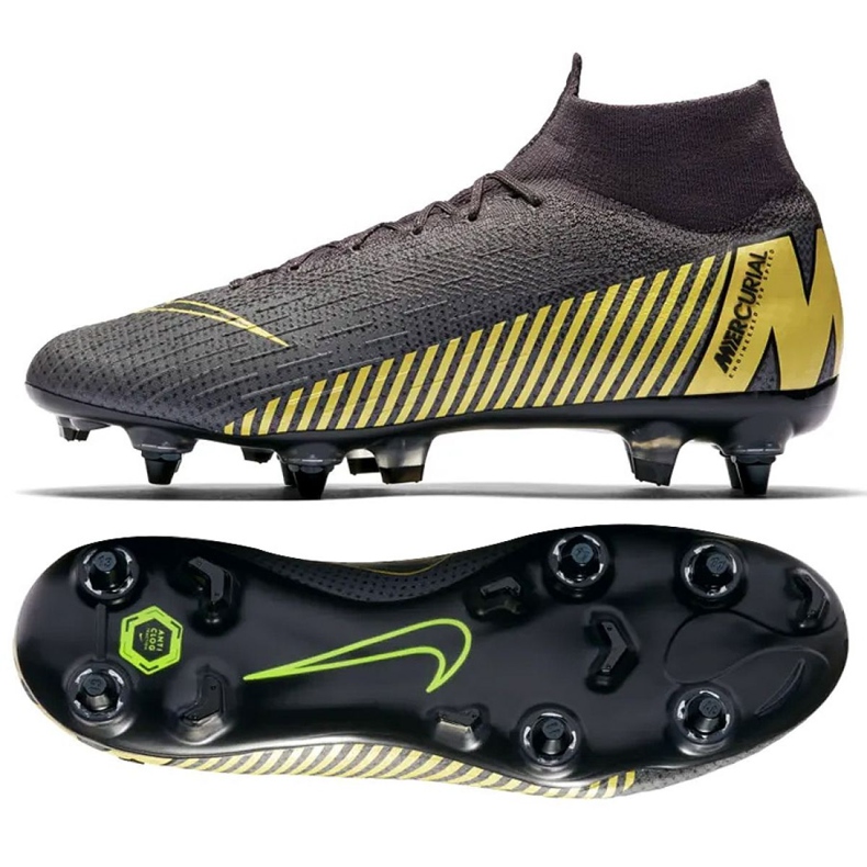 Nike Mercurial Superfly 6 Elite SG-Pro M AH7366-070 scarpe da calcio multicolore nero