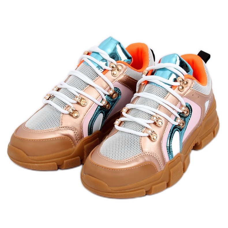 Sneakers multicolori 2974 Champagne multicolore