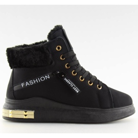 Sneakers nero caldo W19-25 Nero II-GAT