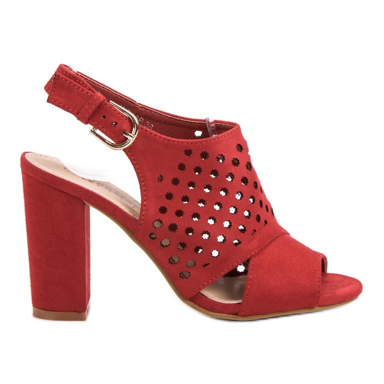 Seastar Sandali costruiti traforati rosso